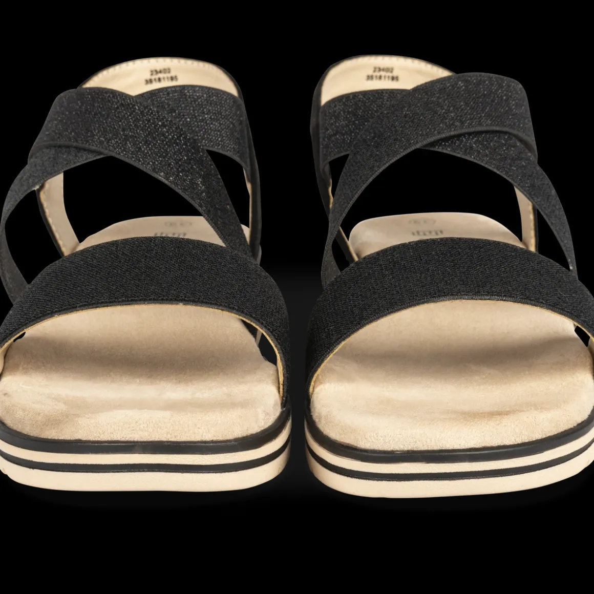 Sandalen ZWART