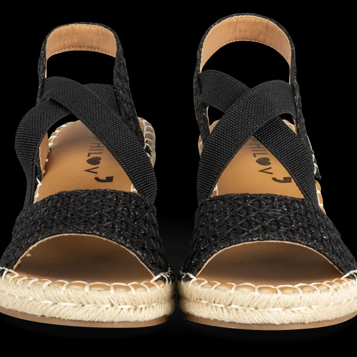 Sandalen ZWART