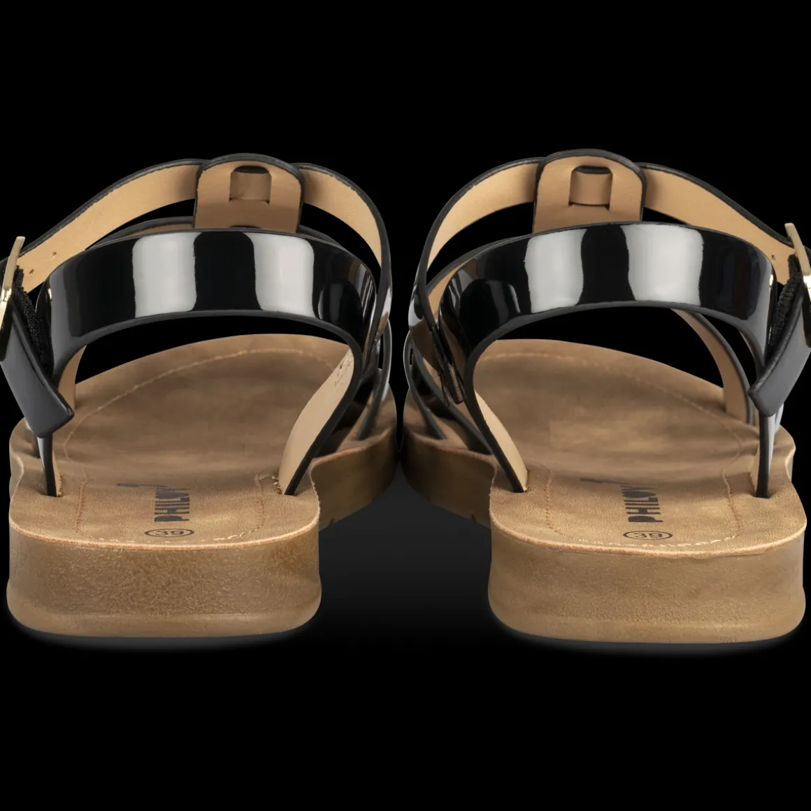 Sandalen ZWART