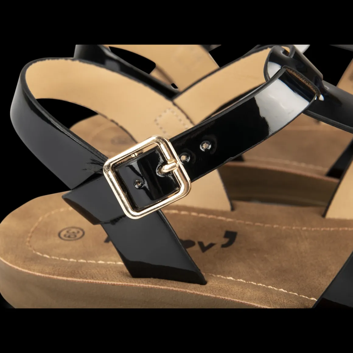 Sandalen ZWART