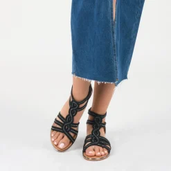 Sandalen ZWART
