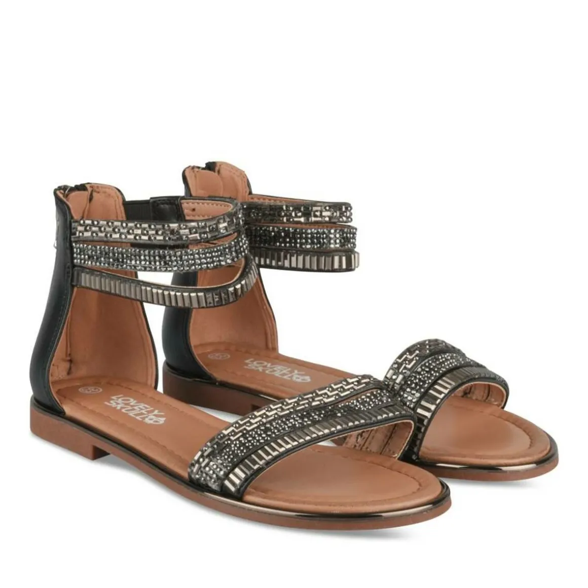 Sandalen ZWART