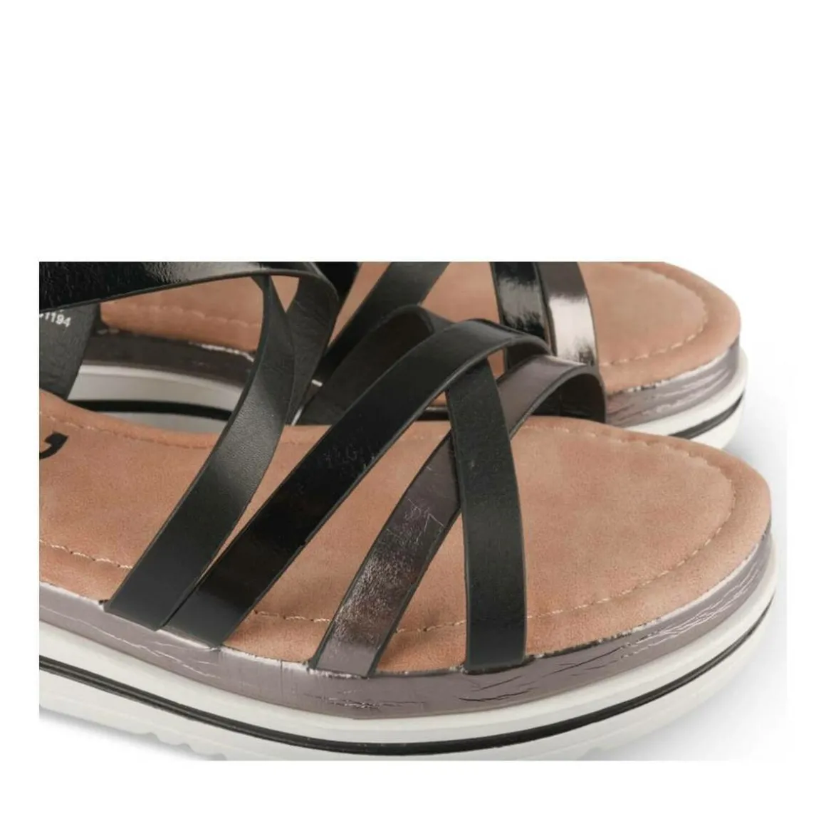 Sandalen ZWART