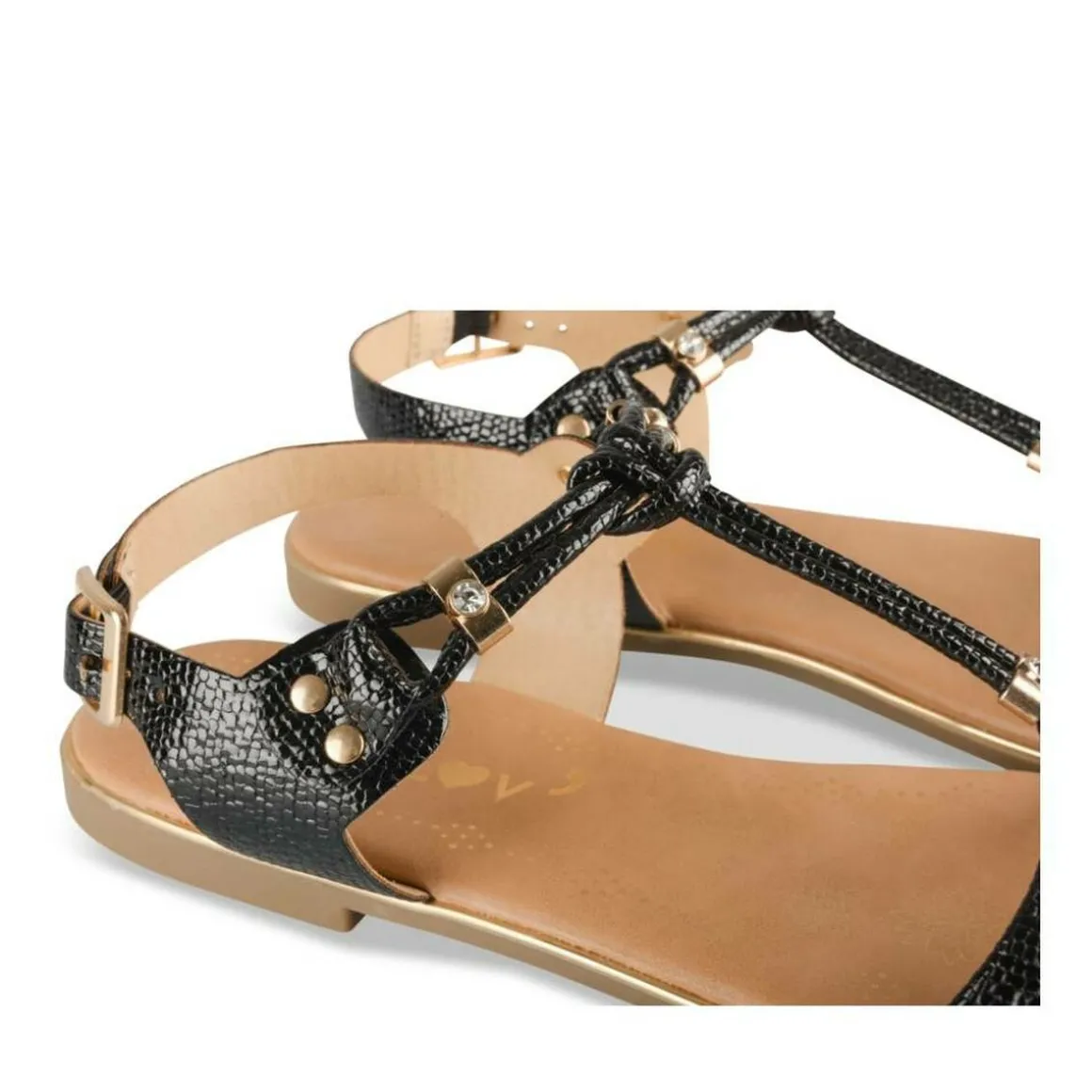 Sandalen ZWART