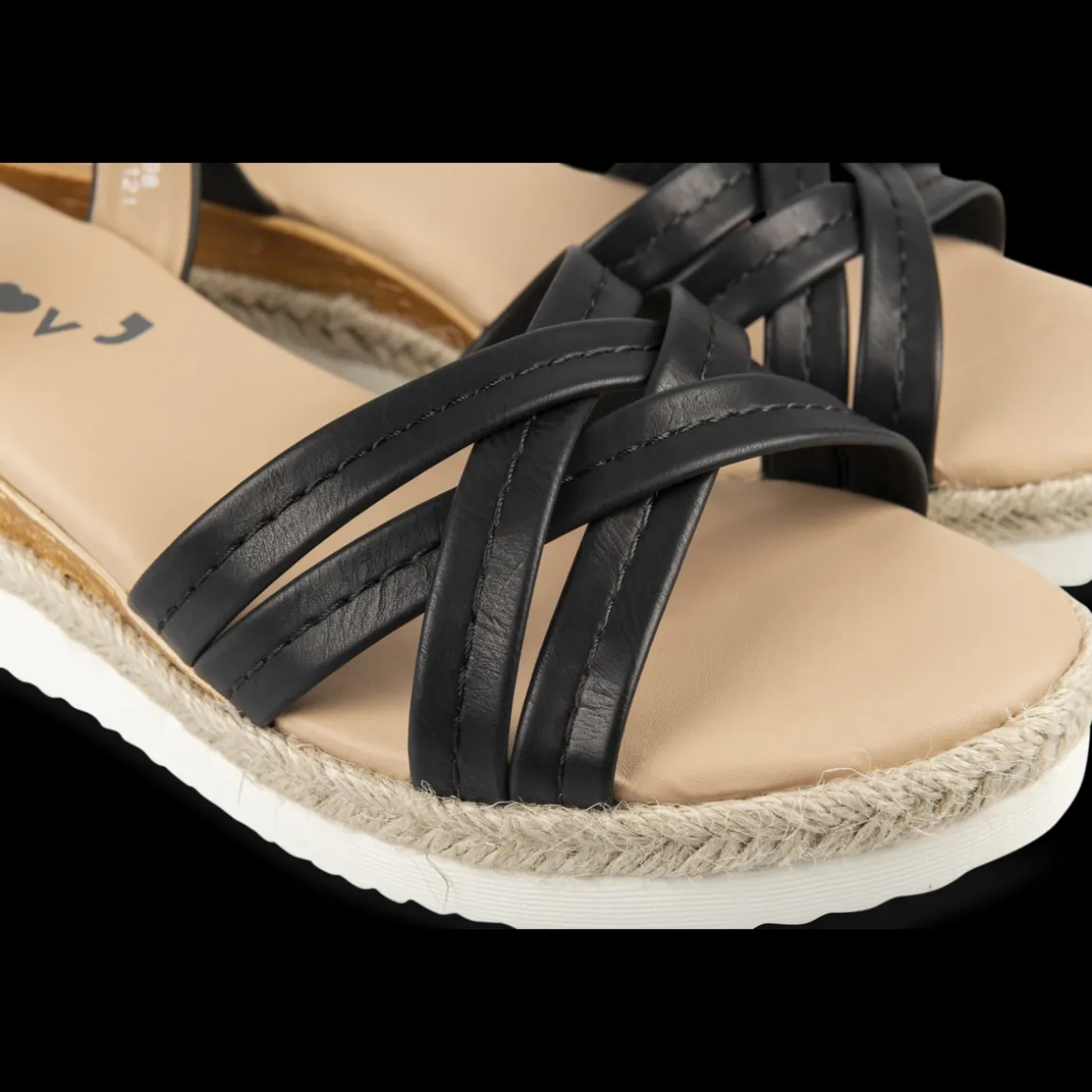 Sandalen ZWART