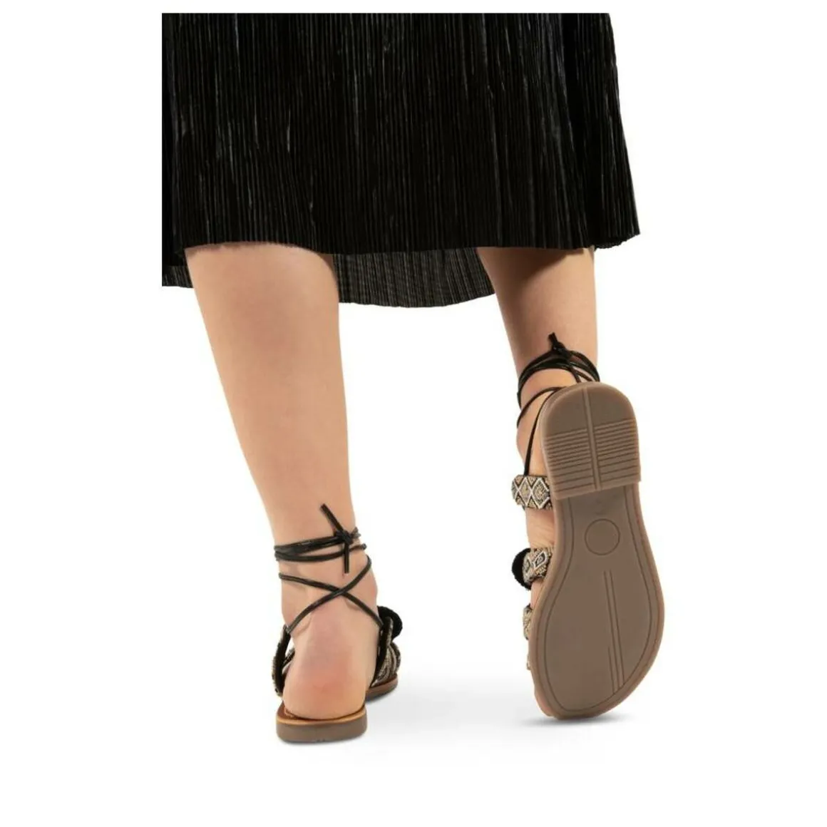 Sandalen ZWART