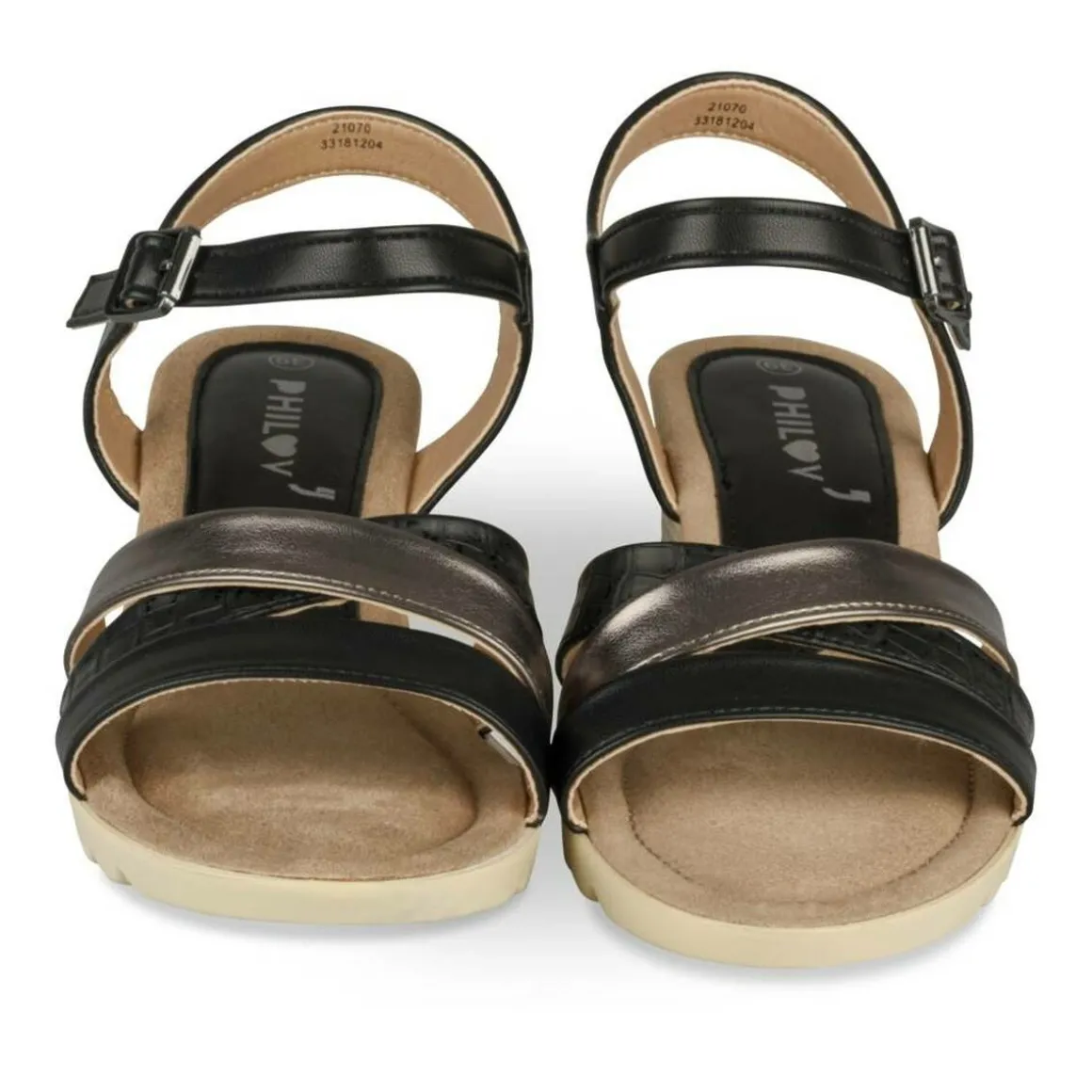 Sandalen ZWART