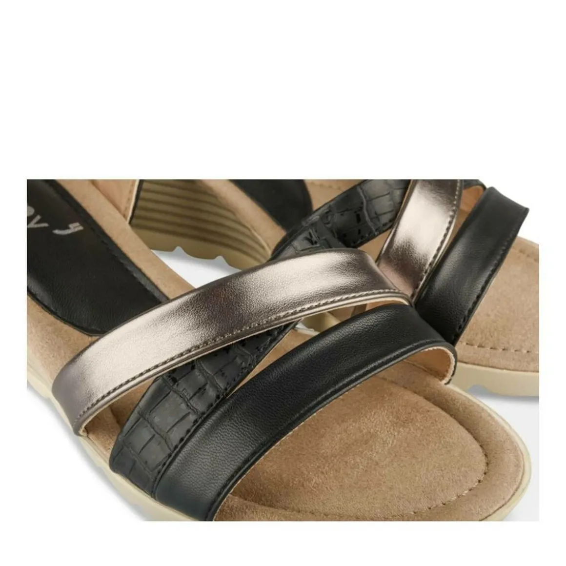 Sandalen ZWART