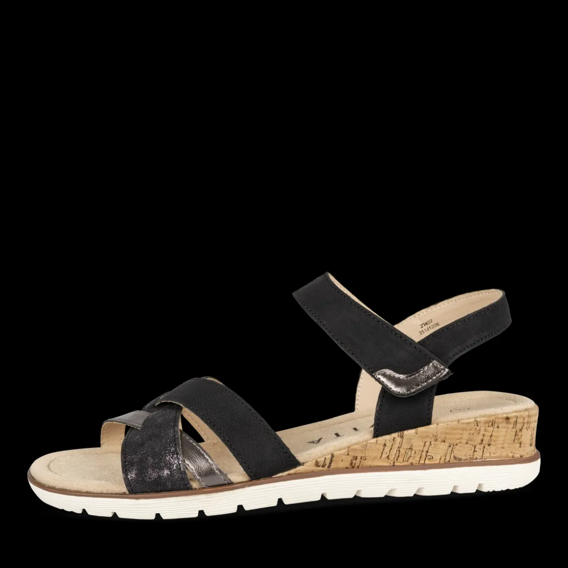 Sandalen ZWART