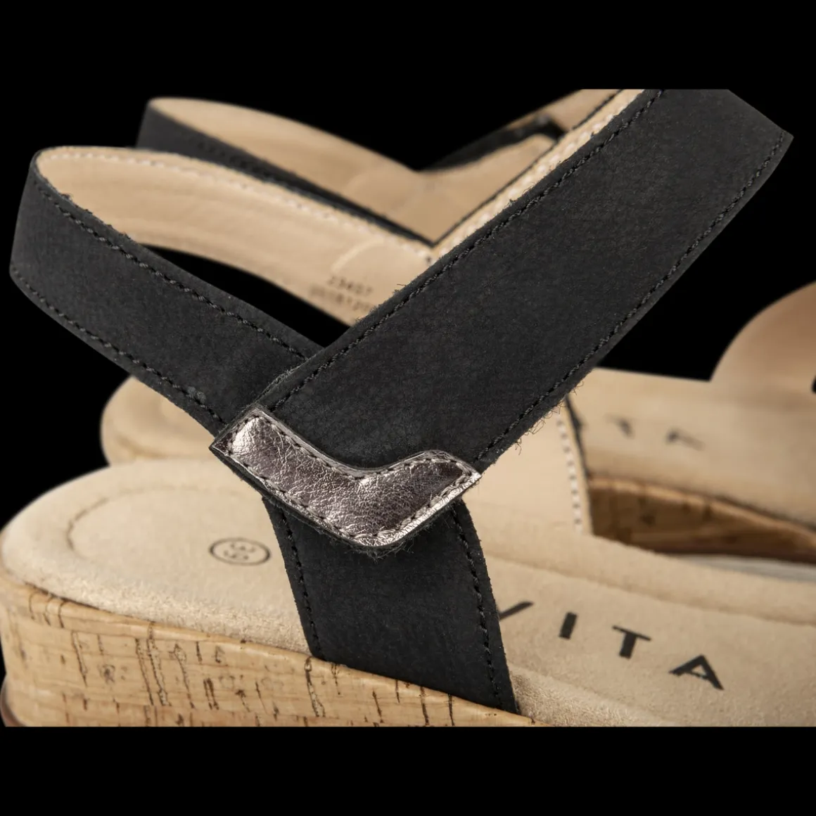 Sandalen ZWART