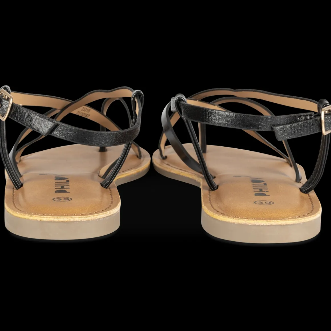 Sandalen ZWART