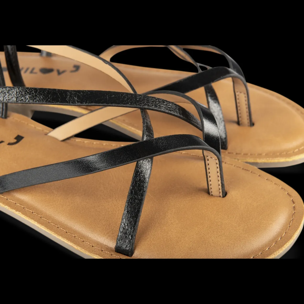Sandalen ZWART