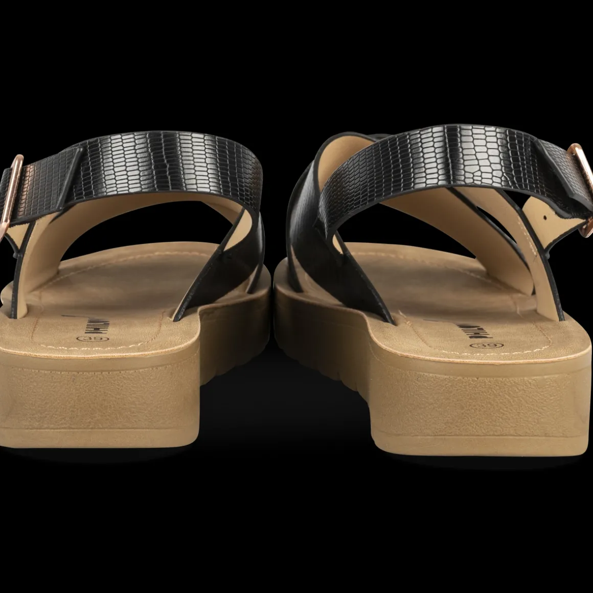 Sandalen ZWART