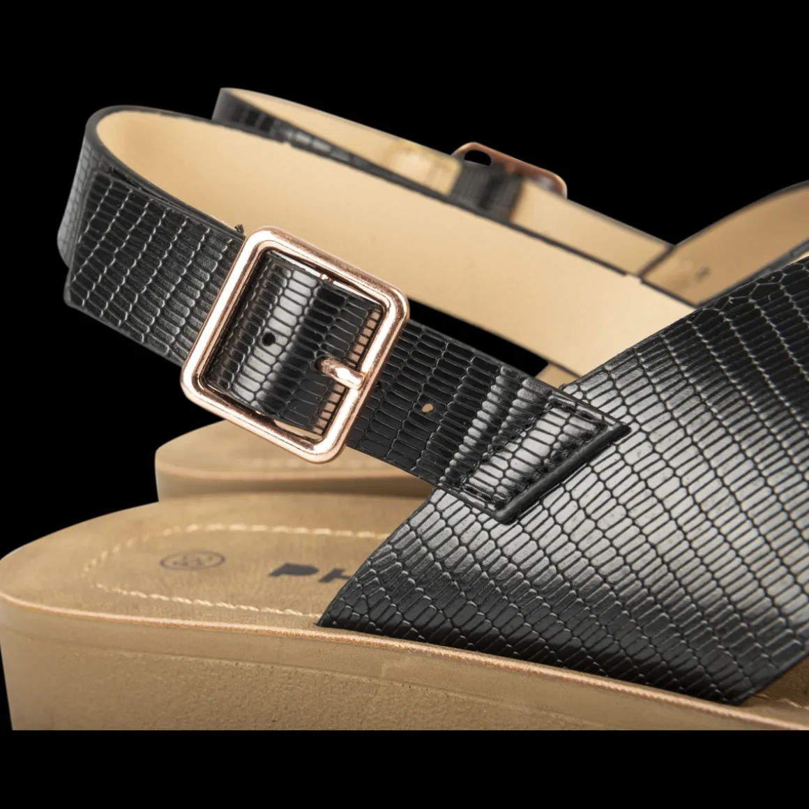 Sandalen ZWART