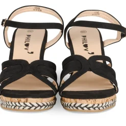 Sandalen ZWART