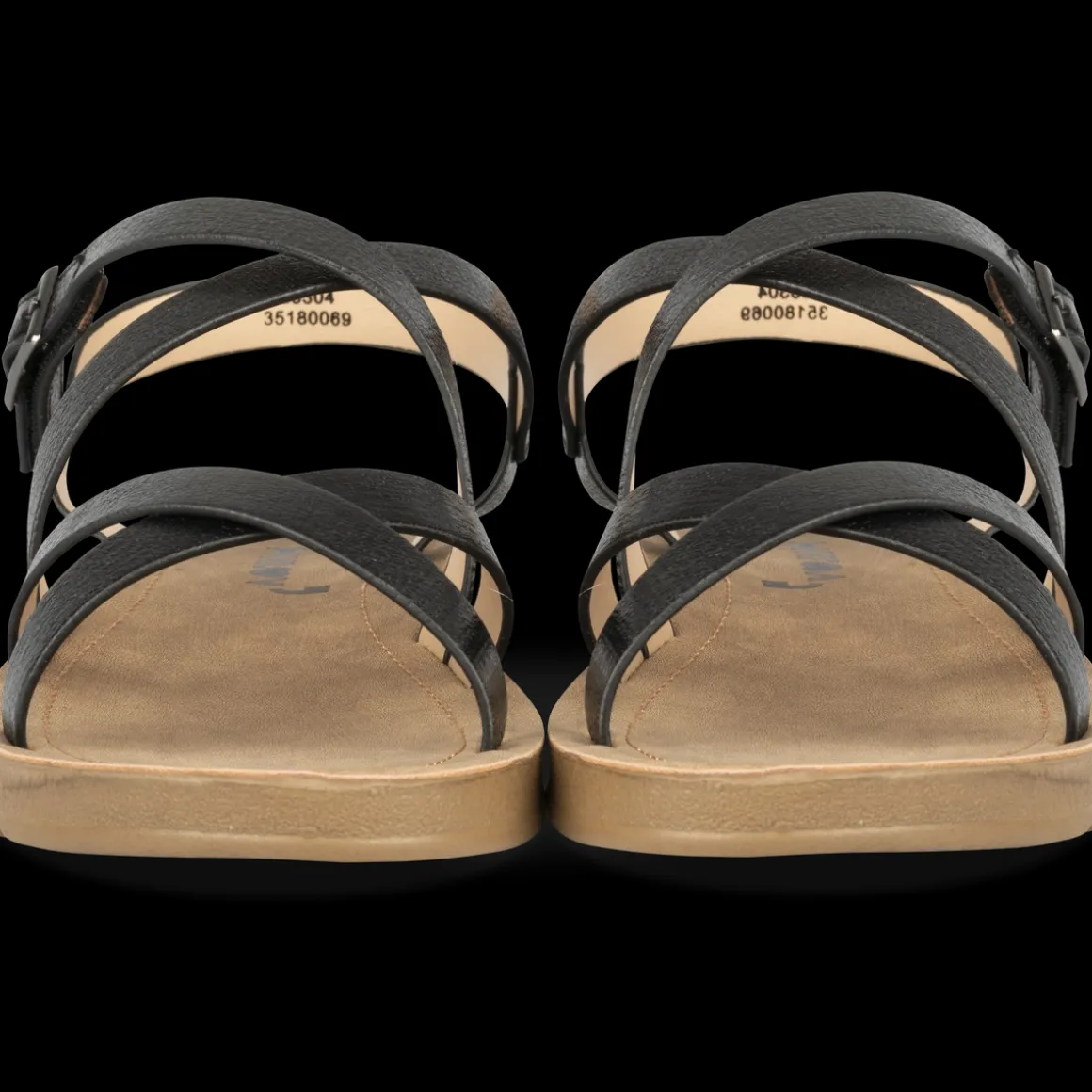 Sandalen ZWART