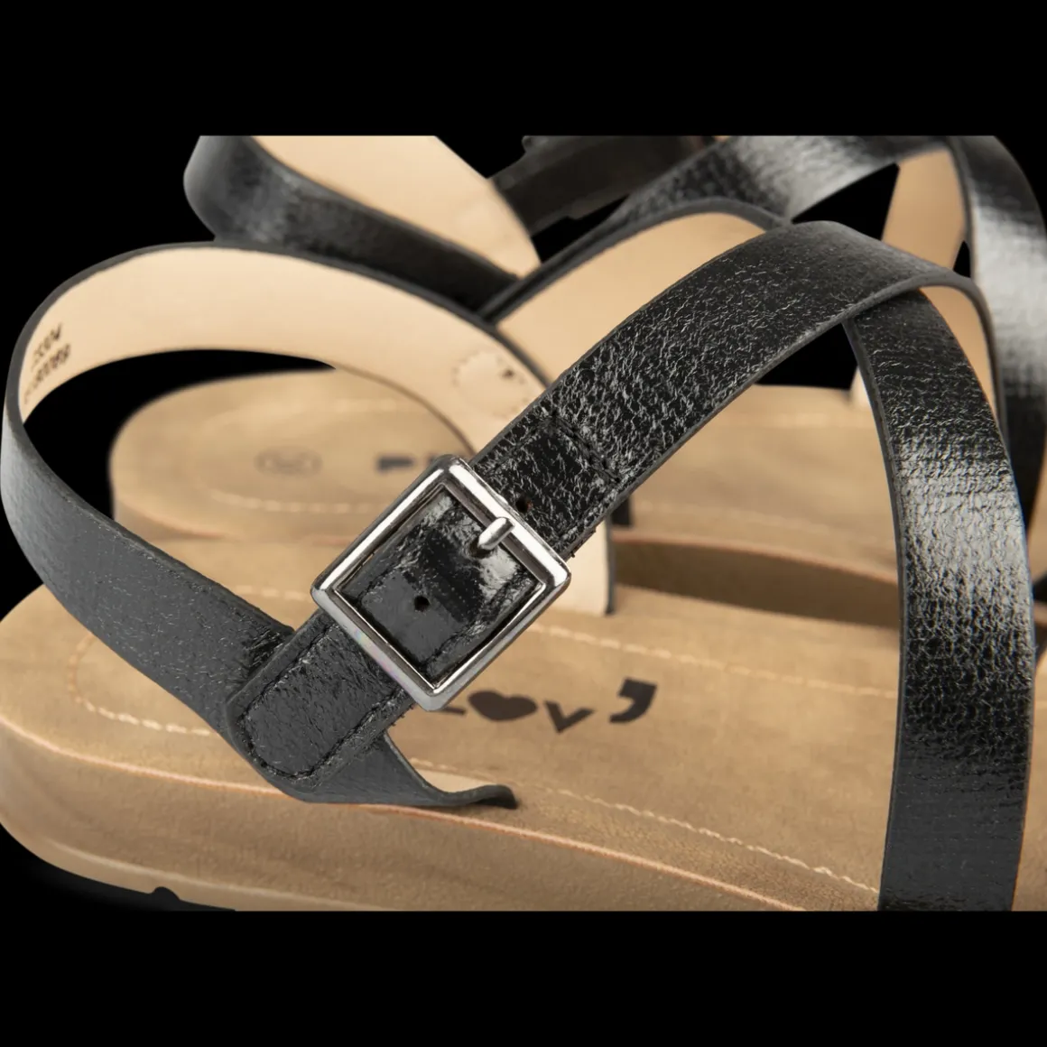 Sandalen ZWART