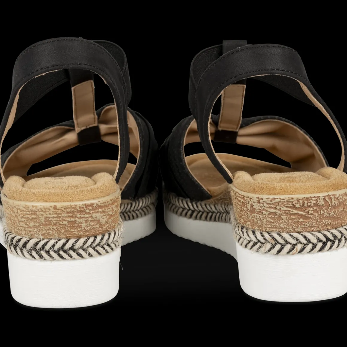 Sandalen ZWART