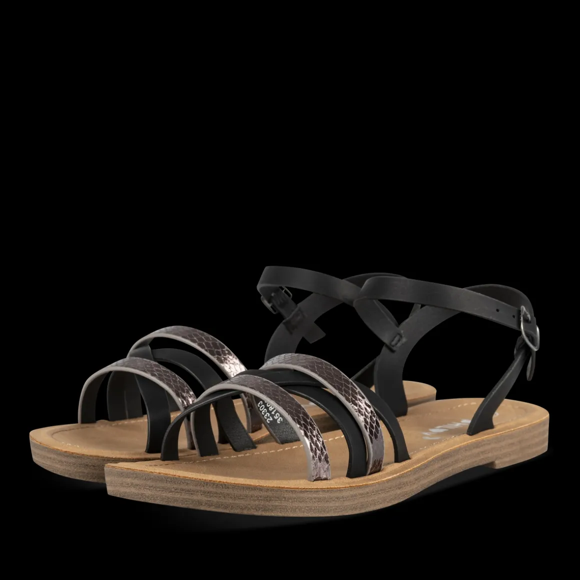 Sandalen ZWART