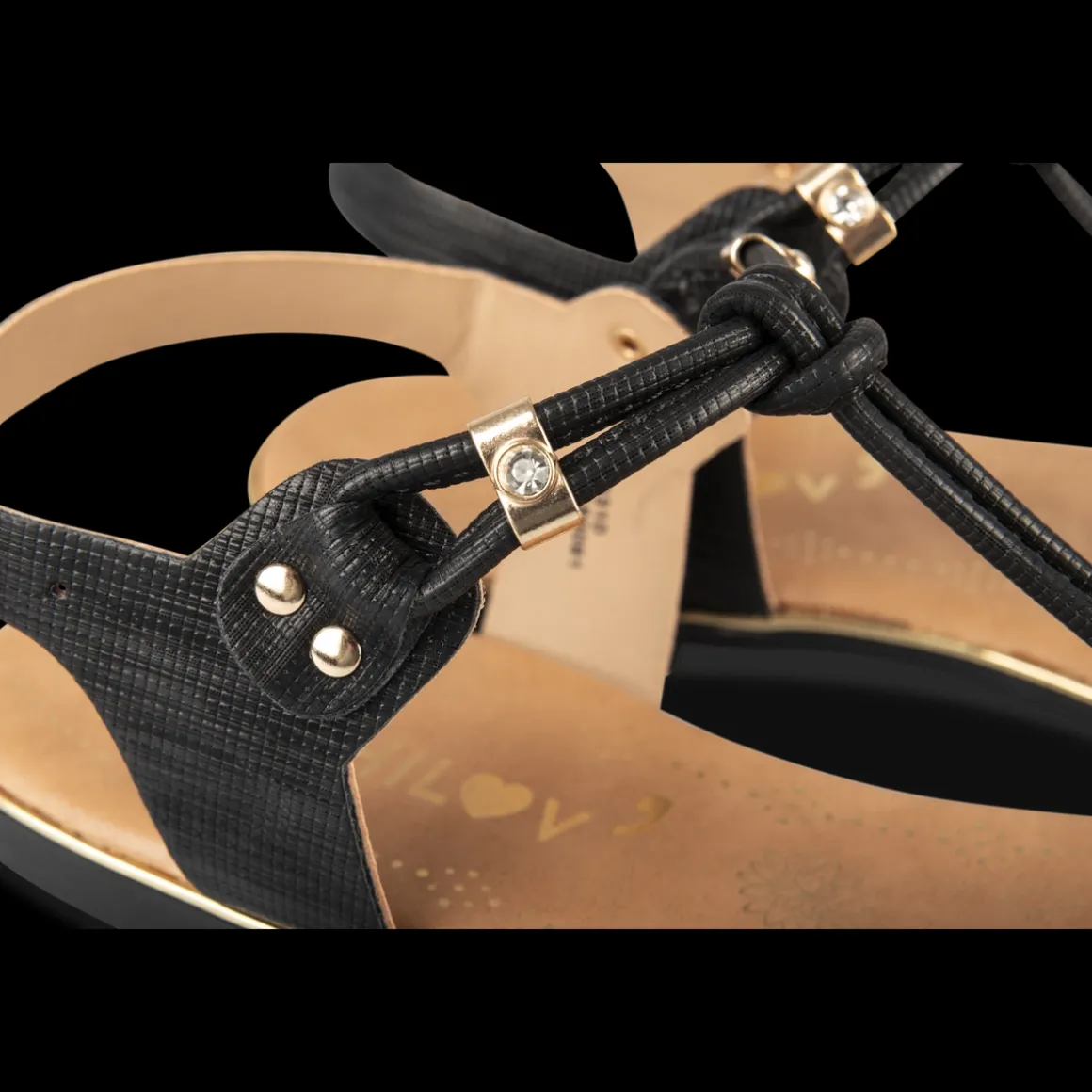 Sandalen ZWART