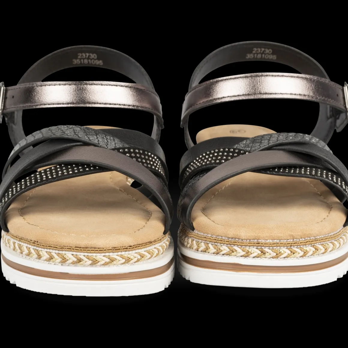 Sandalen ZWART