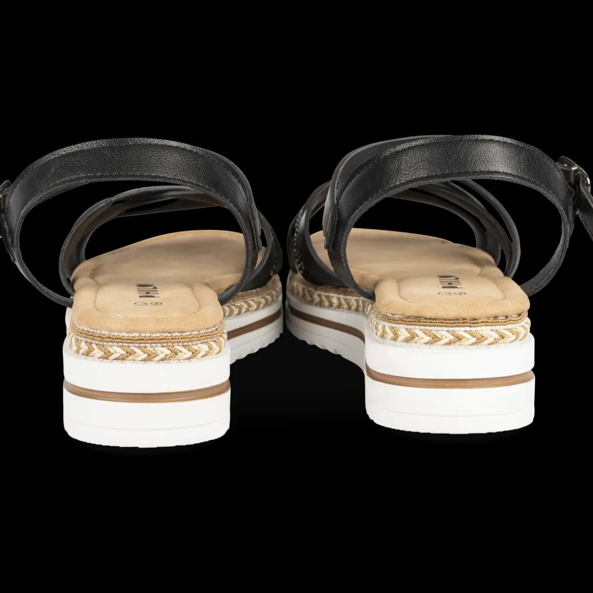 Sandalen ZWART