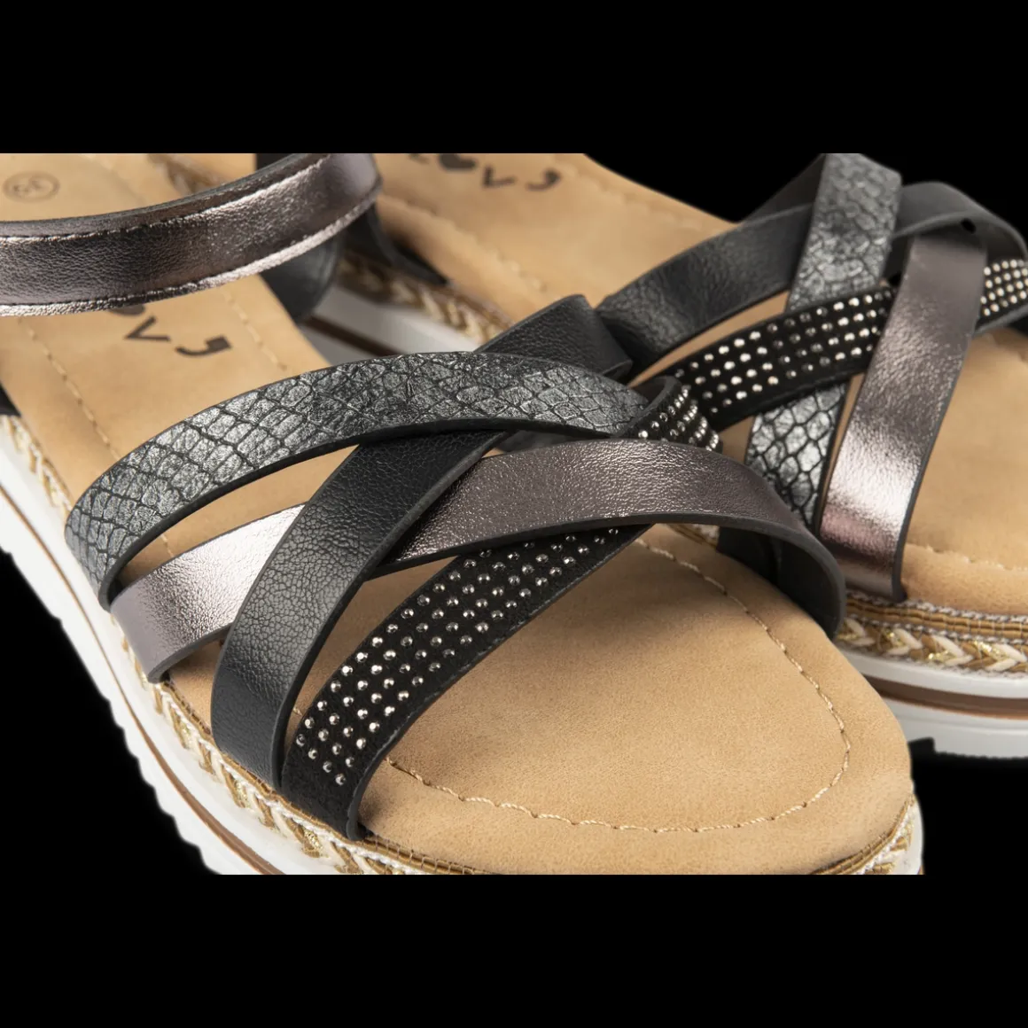 Sandalen ZWART