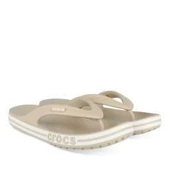 Slippers BEIGE CROCS Bayaband Flip