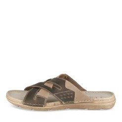 Slippers KASTANJEBRUIN