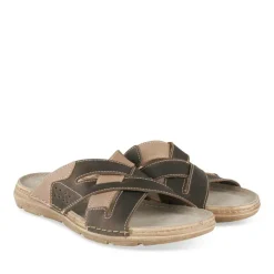 Slippers KASTANJEBRUIN