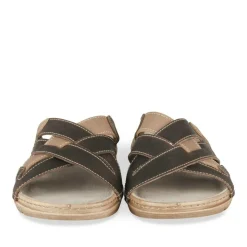 Slippers KASTANJEBRUIN