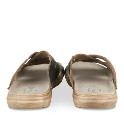 Slippers KASTANJEBRUIN