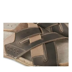 Slippers KASTANJEBRUIN