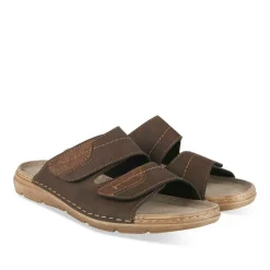 Slippers KASTANJEBRUIN
