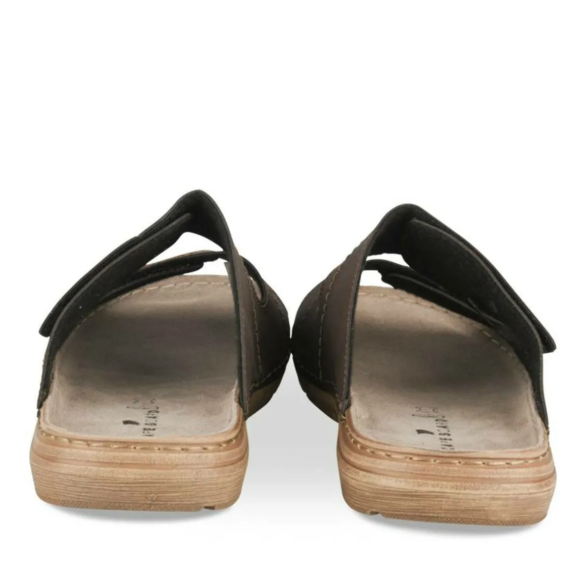 Slippers KASTANJEBRUIN