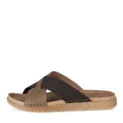 Slippers KASTANJEBRUIN