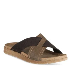 Slippers KASTANJEBRUIN