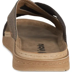 Slippers KASTANJEBRUIN