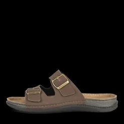 Slippers KASTANJEBRUIN