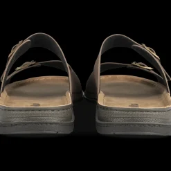Slippers KASTANJEBRUIN