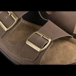 Slippers KASTANJEBRUIN