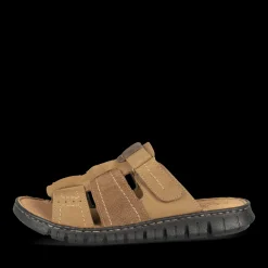 Slippers KASTANJEBRUIN
