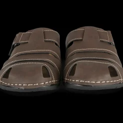 Slippers KASTANJEBRUIN