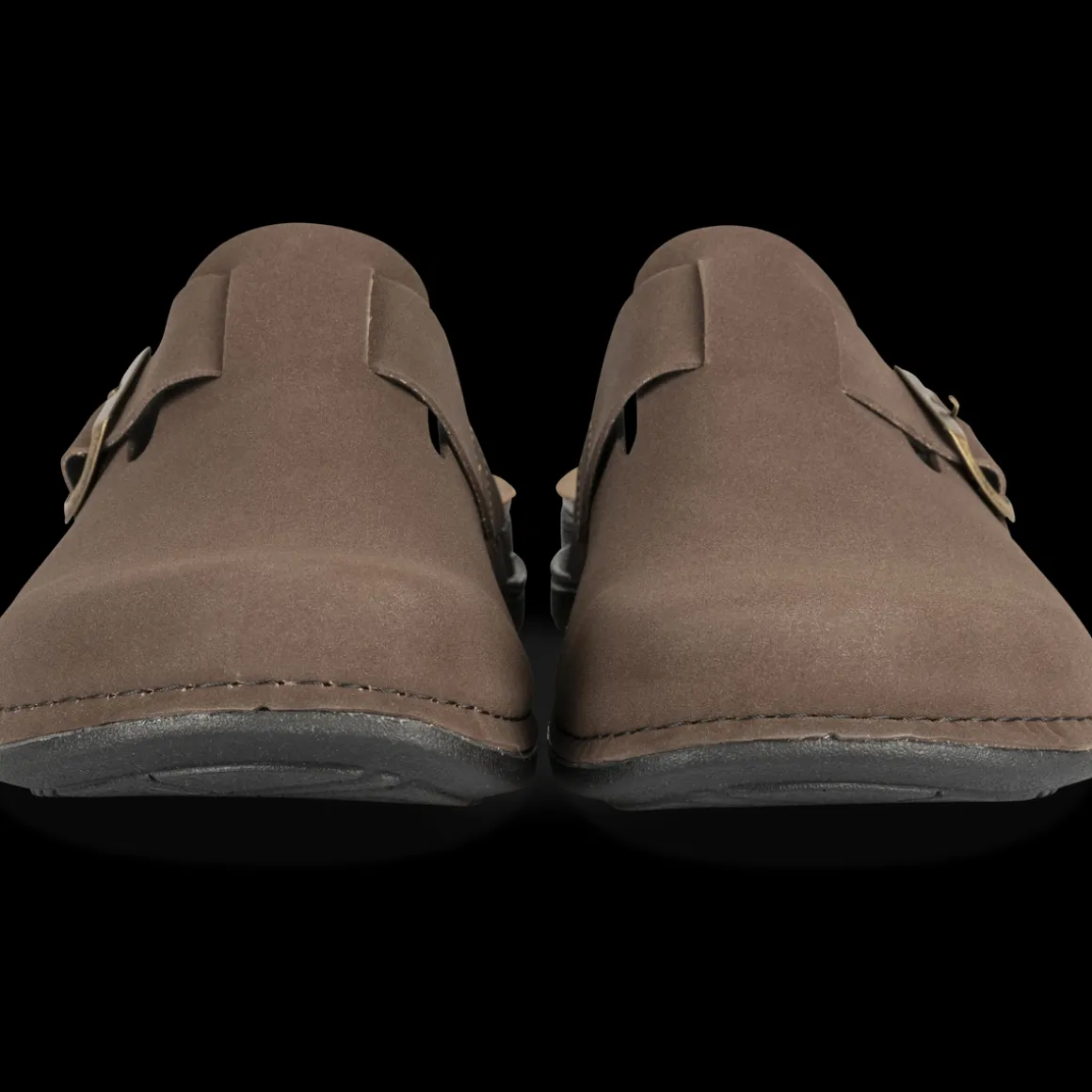 Slippers KASTANJEBRUIN