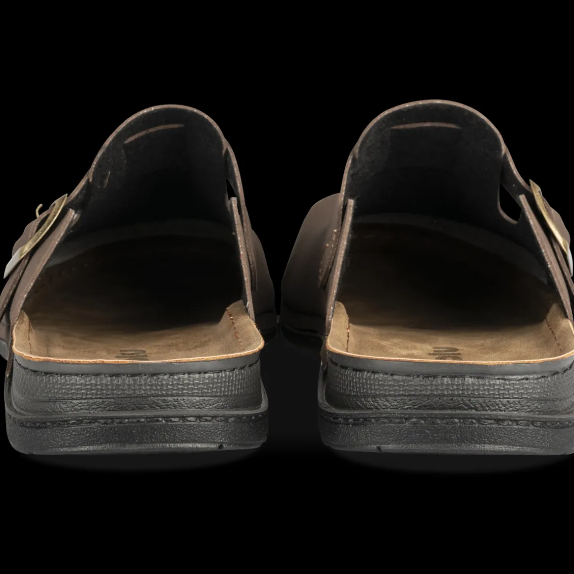 Slippers KASTANJEBRUIN