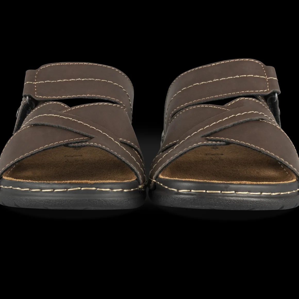 Slippers KASTANJEBRUIN