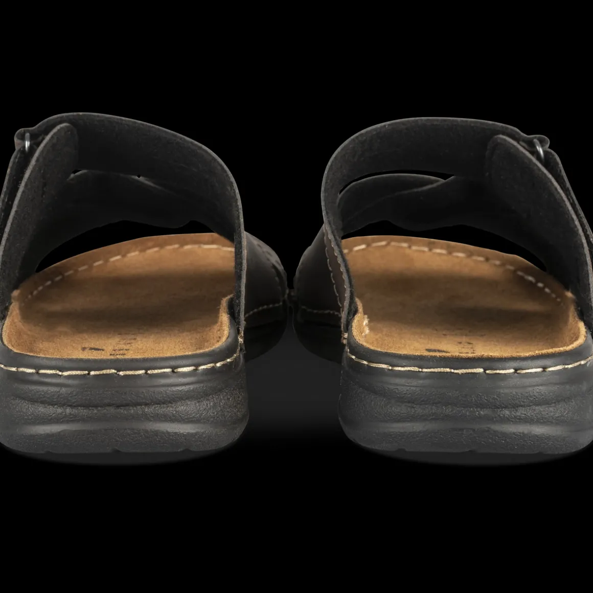 Slippers KASTANJEBRUIN