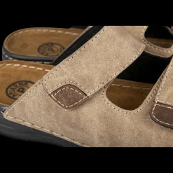 Slippers KASTANJEBRUIN