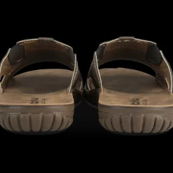 Slippers KASTANJEBRUIN