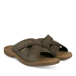 Slippers KASTANJEBRUIN